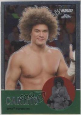 Carlito #3 Wrestling Cards 2007 Topps Heritage II Chrome WWE