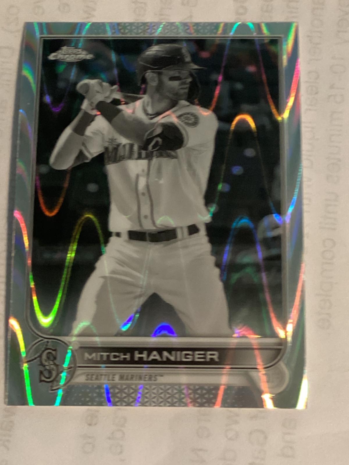 Mitch Haniger #92 2022 Topps Chrome Sonic Baseball