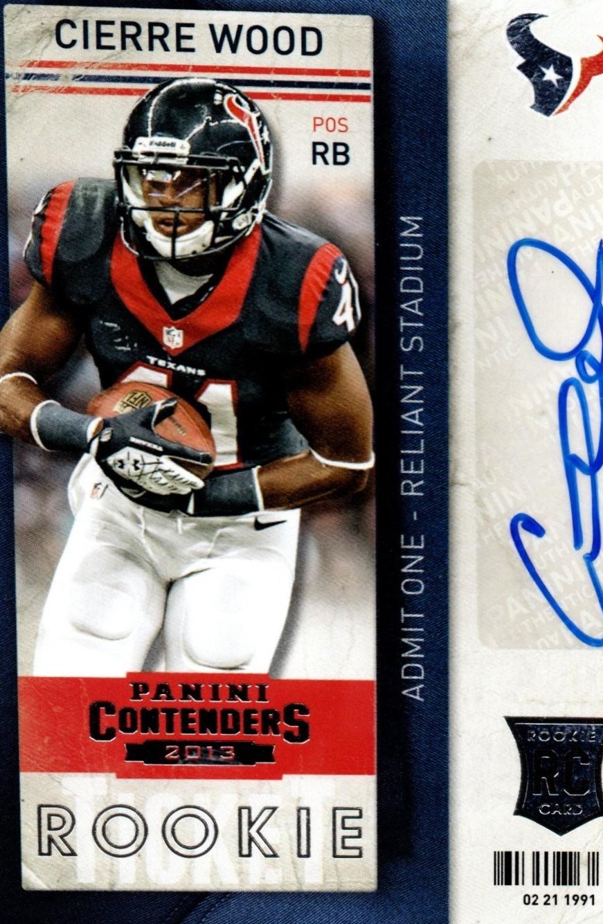 Cierre Wood [Both Hands on Ball Autograph] #121