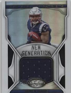 Damien Harris #NG-DHA Football Cards 2019 Panini Certified New Generation Jerseys