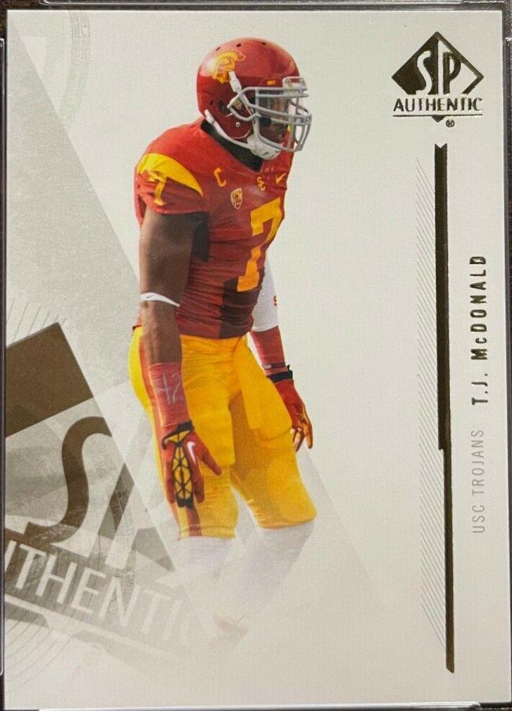 T.J. McDonald #71 Football Cards 2013 SP Authentic