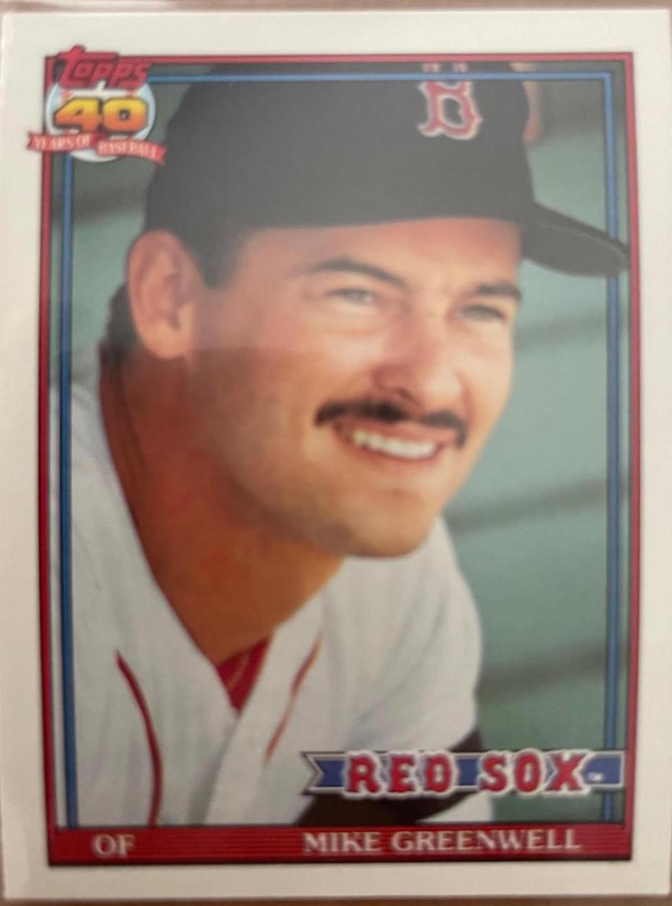 Mike Greenwell #792 Baseball Cards 1991 O Pee Chee