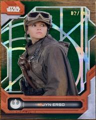 Jyn Erso [Rebel Green] #56 Prices | Star Wars 2024 Topps High-Tek