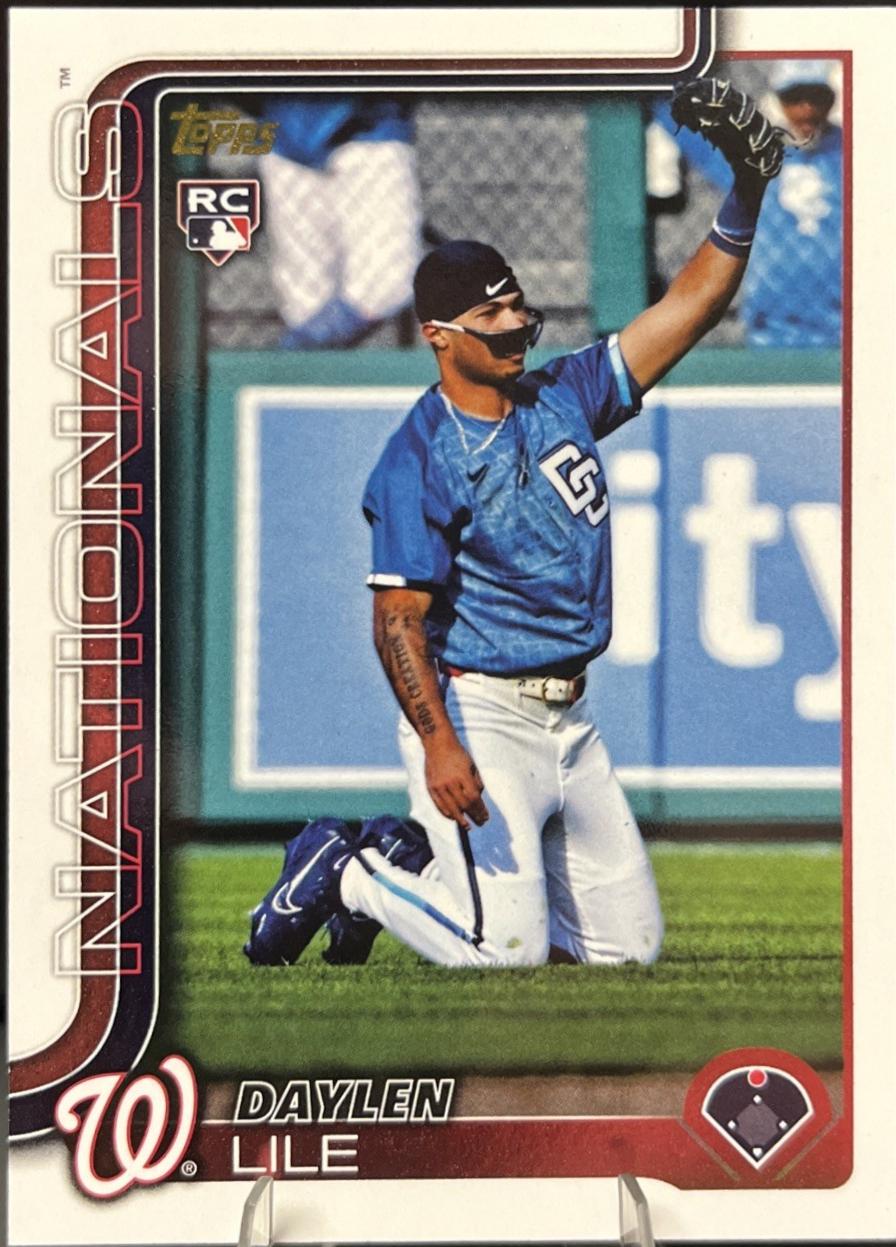 Daylen Lile [Golden Mirror] #US172 Prices [Rookie] | 2025 Topps Update ...