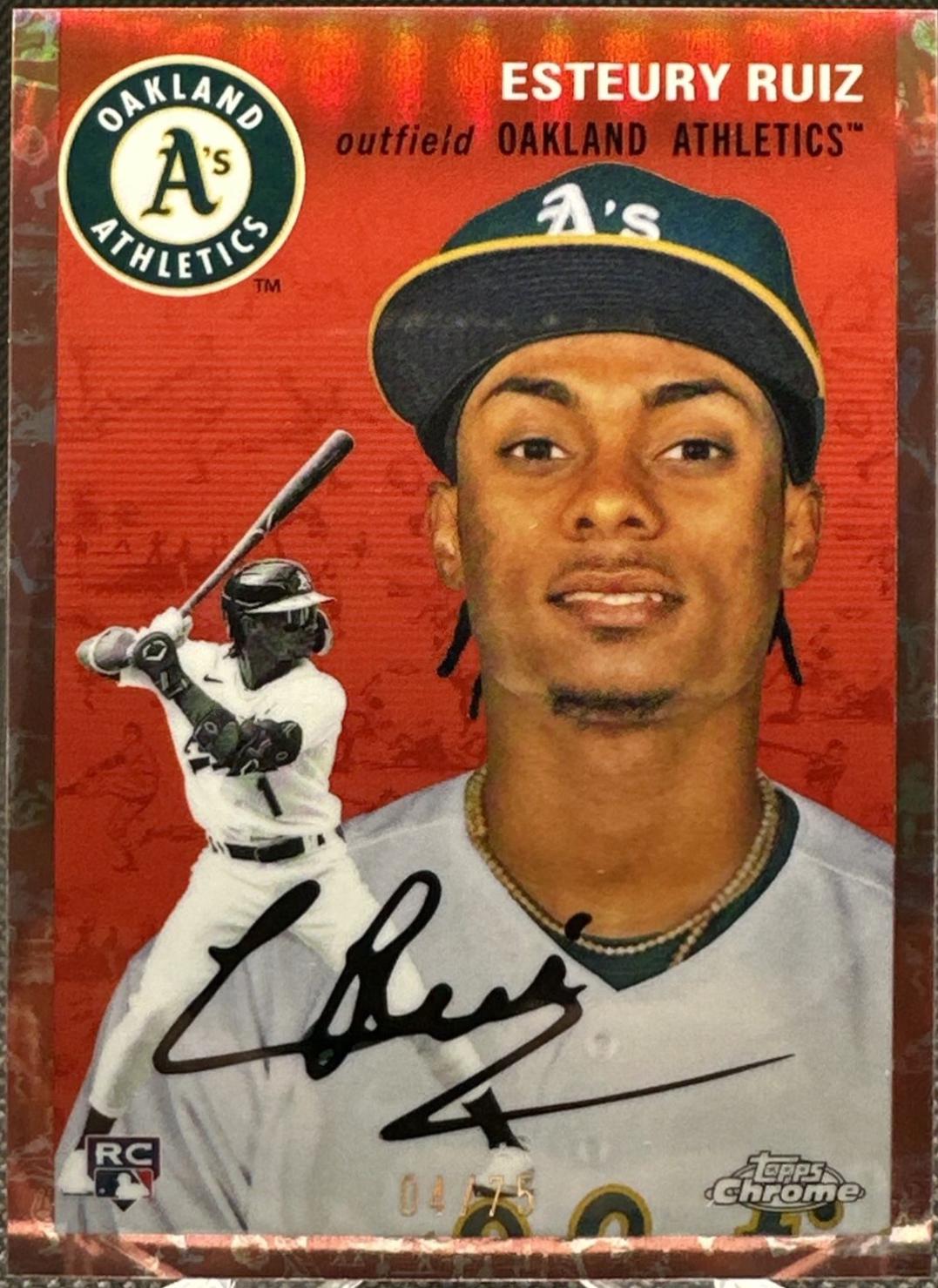 Esteury Ruiz [Cream Rose Gold Refractor] #51