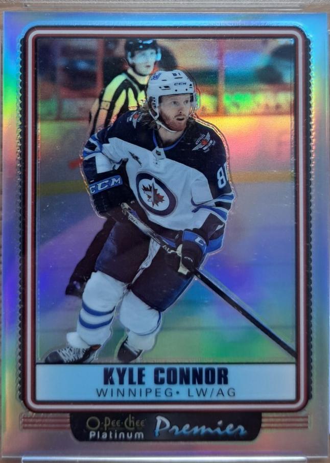 Kyle Connor #OP18 2021 O Pee Chee Platinum Premier Hockey