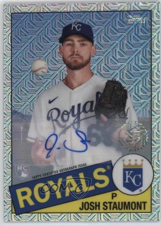 Josh Staumont #CPC-17 Baseball Cards 2020 Topps Update 1985 Autographs
