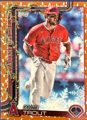 Mike Trout [Holiday Lights] #H50 Prices | 2025 Topps Holiday