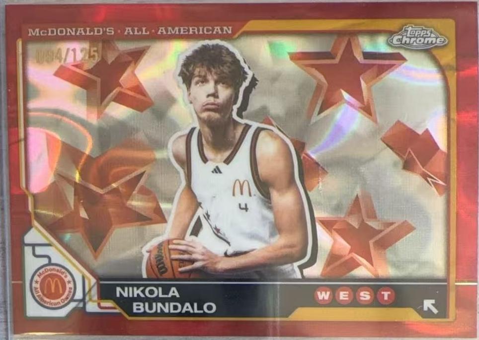 Nikola Bundalo [Red Lava Refractor] #52