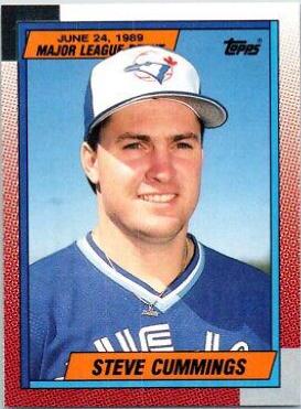 Steve Cummings #26 Baseball Cards 1990 Topps Major League Debut