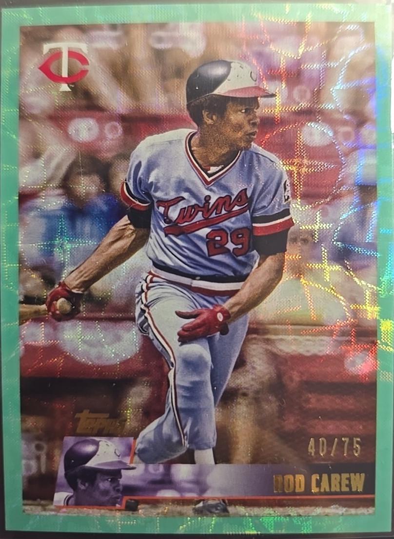 Rod Carew [Aqua] #156