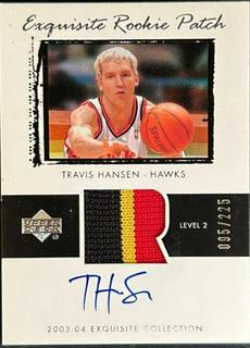 Travis Hansen Autograph Patch