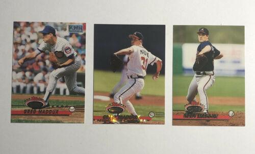 Greg Maddux #2 Baseball Cards 1993 Stadium Club 1st Day Production