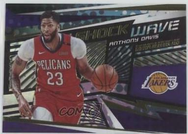 Anthony Davis #17 Basketball Cards 2019 Panini Revolution Shock Wave