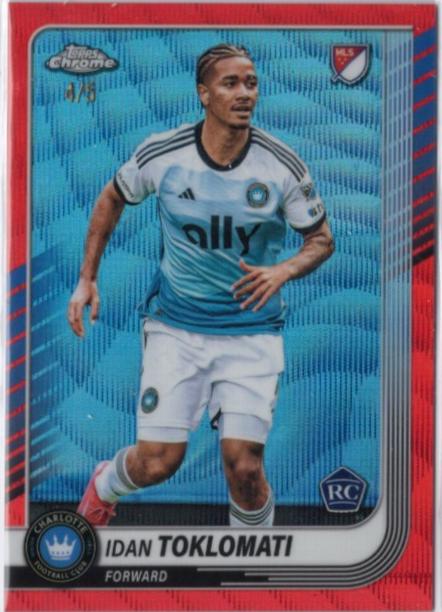Idan Toklomati [Red Wave Refractor] #101