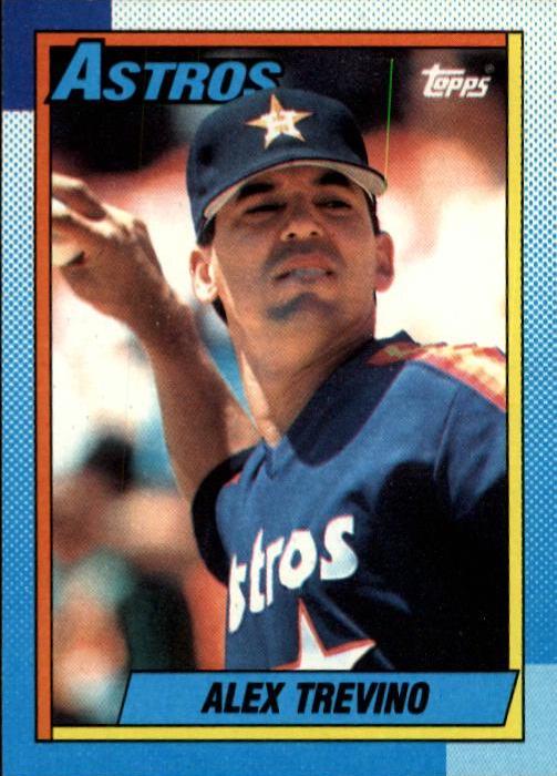 Alex Trevino #342 Baseball Cards 1990 Topps