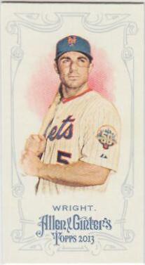 David Wright [Mini Allen & Ginter Back] #225
