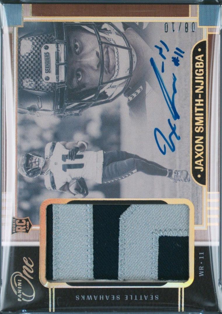 Jaxon Smith-Njigba [Gold Patch Autograph] #28
