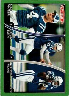 Hunter Smith, Terrence Wilkins, Adam Vinatieri