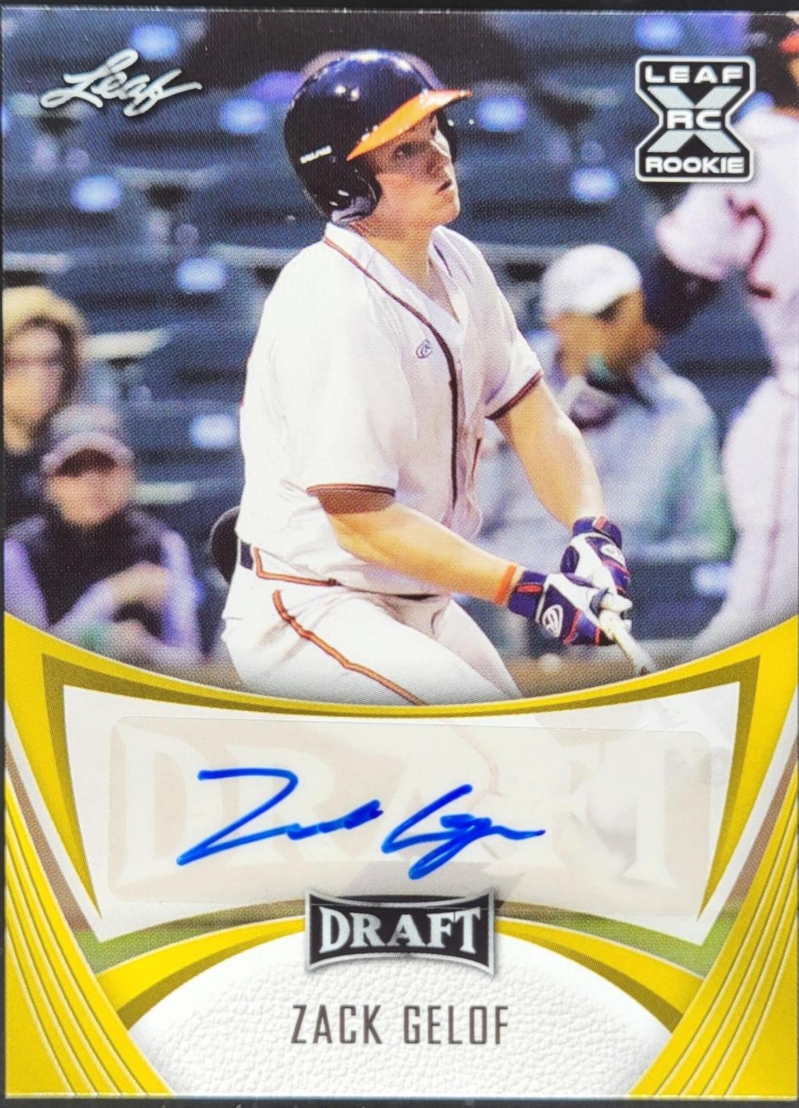 Zack Gelof [Gold] #BA-ZG1