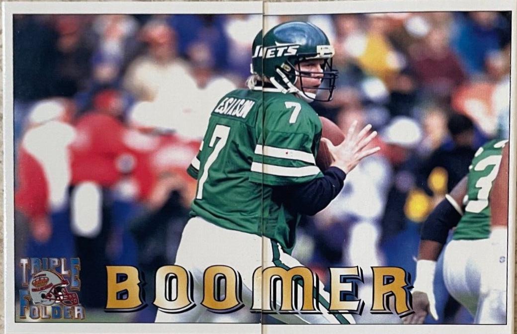 Boomer Esiason #25 Football Cards 1994 Pacific Triple Folder