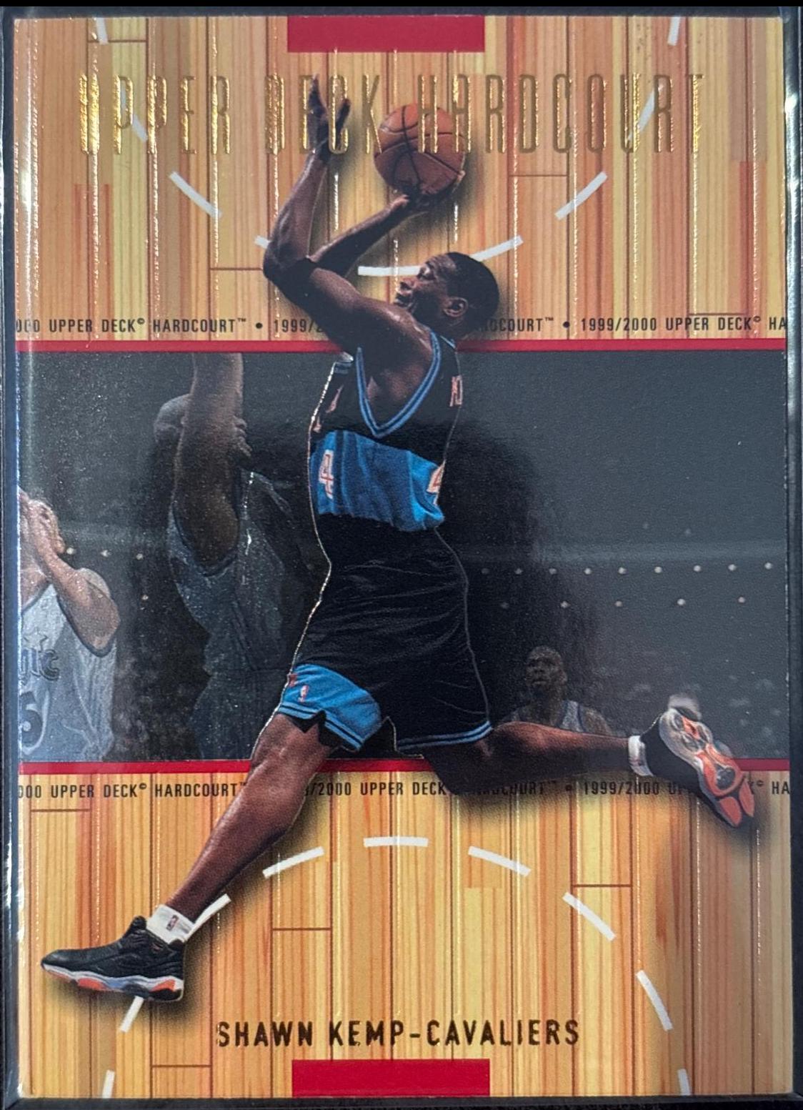 Shawn Kemp #9 Basketball Cards 1999 Upper Deck Hardcourt