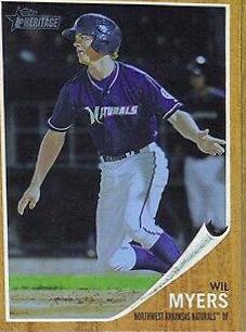 Wil Myers #6 Baseball Cards 2011 Topps Heritage