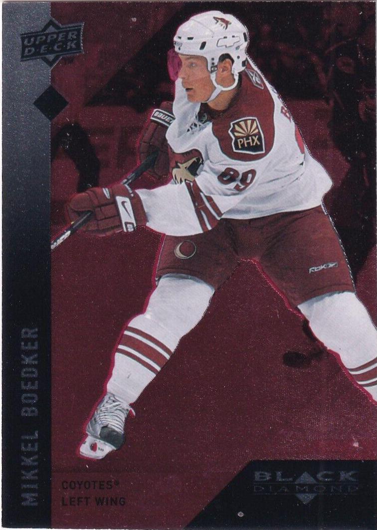 Mikkel Boedker #27 Hockey Cards 2009 Upper Deck Black Diamond