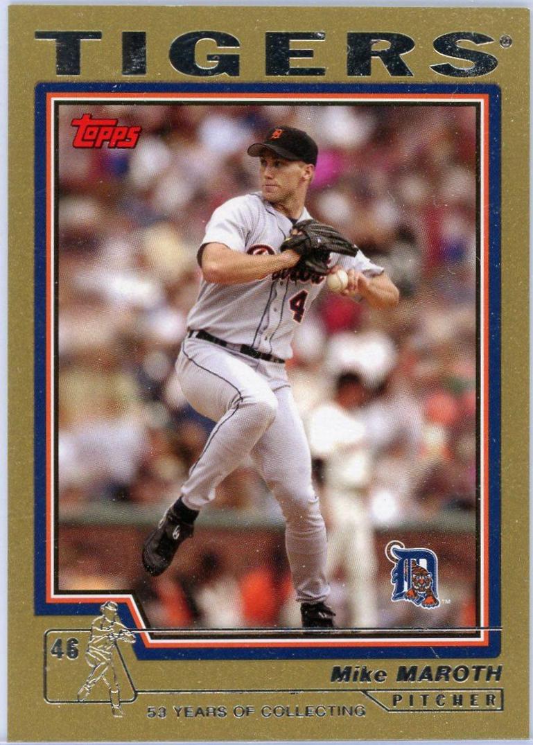 Mike Maroth #513 Baseball Cards 2004 Topps Gold