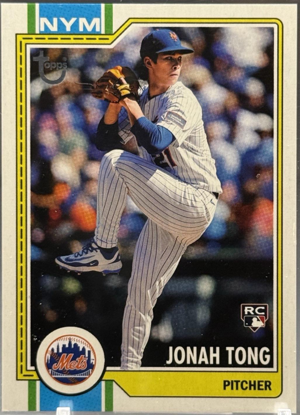 Jonah Tong [Vintage Stock Variation] #4 Prices | 2026 Topps 