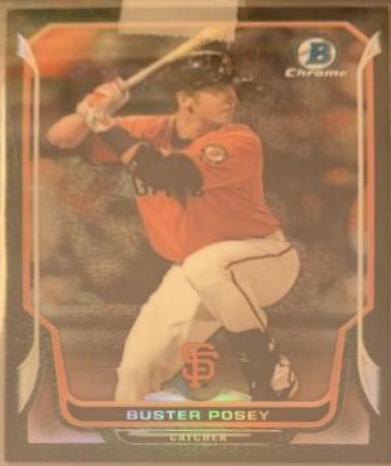 Buster Posey [Black Static Refractor] #38