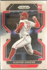 Hunter Greene #88 Baseball Cards 2022 Panini Prizm Prices