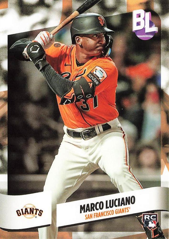 Marco Luciano #199 Baseball Cards 2024 Topps Big League Baseball