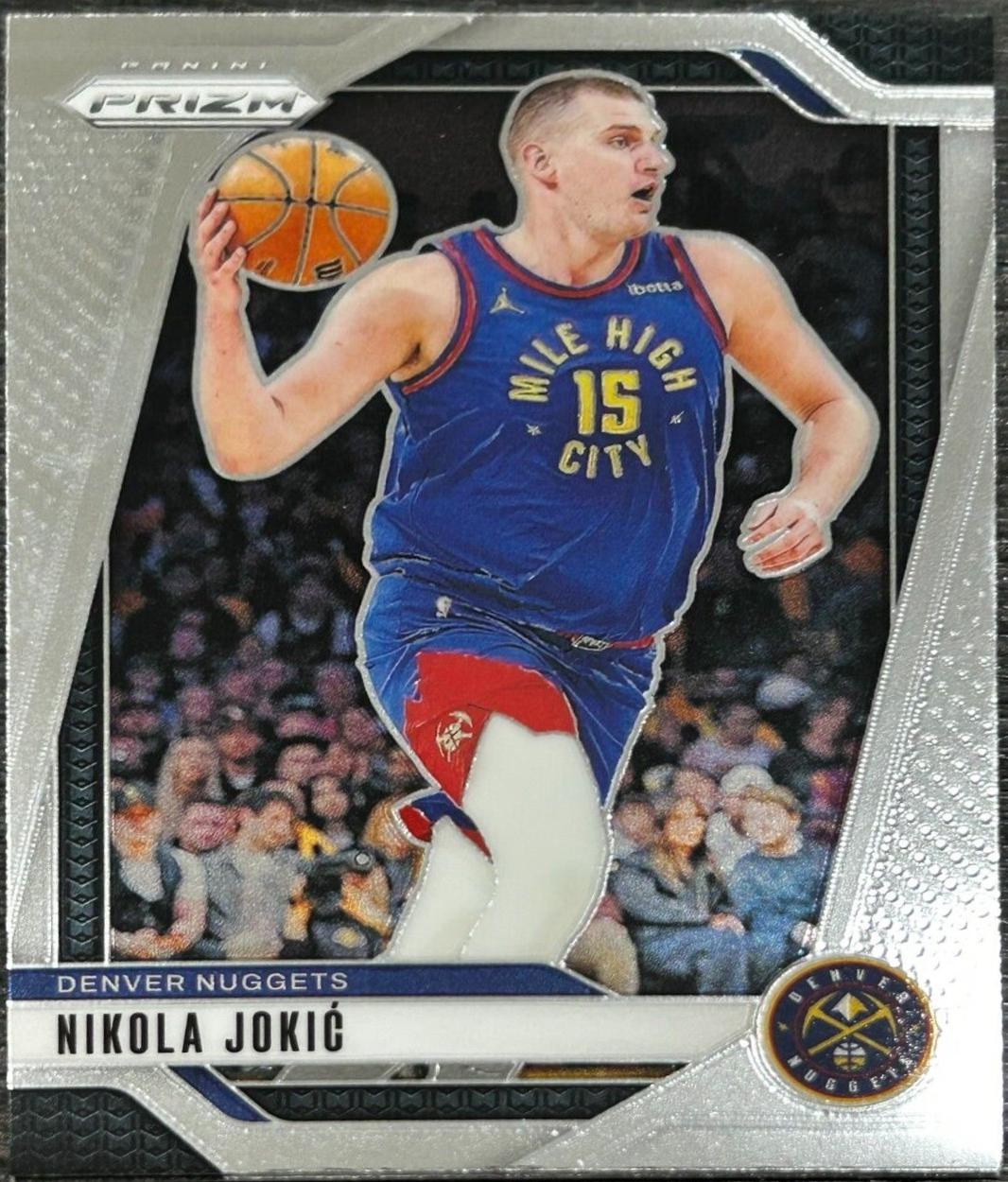 Nikola Jokic #129 Basketball Cards 2024 Panini Prizm