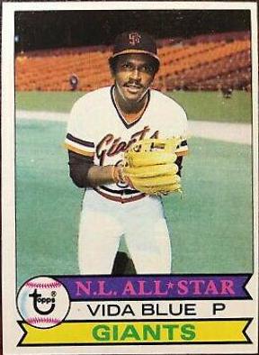 Vida Blue #110 Baseball Cards 1979 Topps