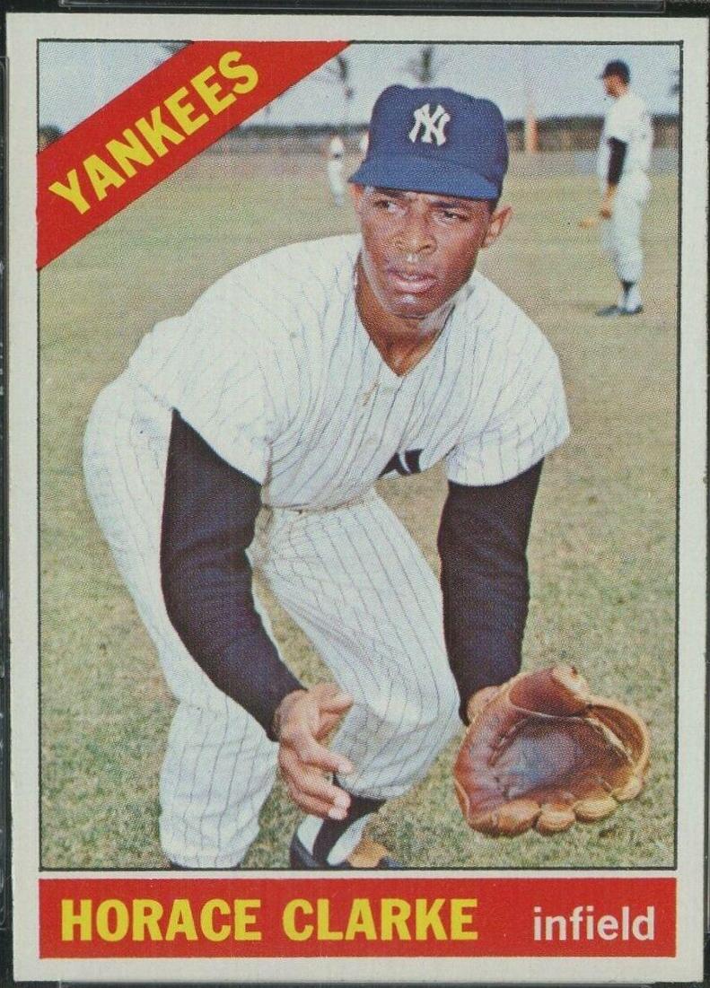 Horace Clarke #547 Baseball Cards 1966 Topps