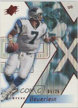 Steve Beuerlein #13 2000 SPx Football