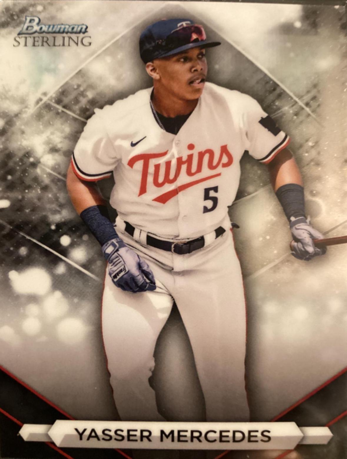 Yasser Mercedes #BSP-100 Baseball Cards 2023 Bowman Sterling
