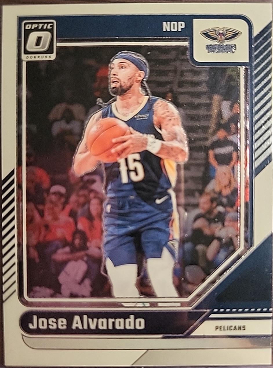 Jose Alvarado #125 2024 Panini Donruss Optic Basketball