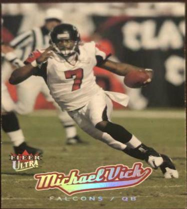 Michael Vick #7 Football Cards 2005 Ultra