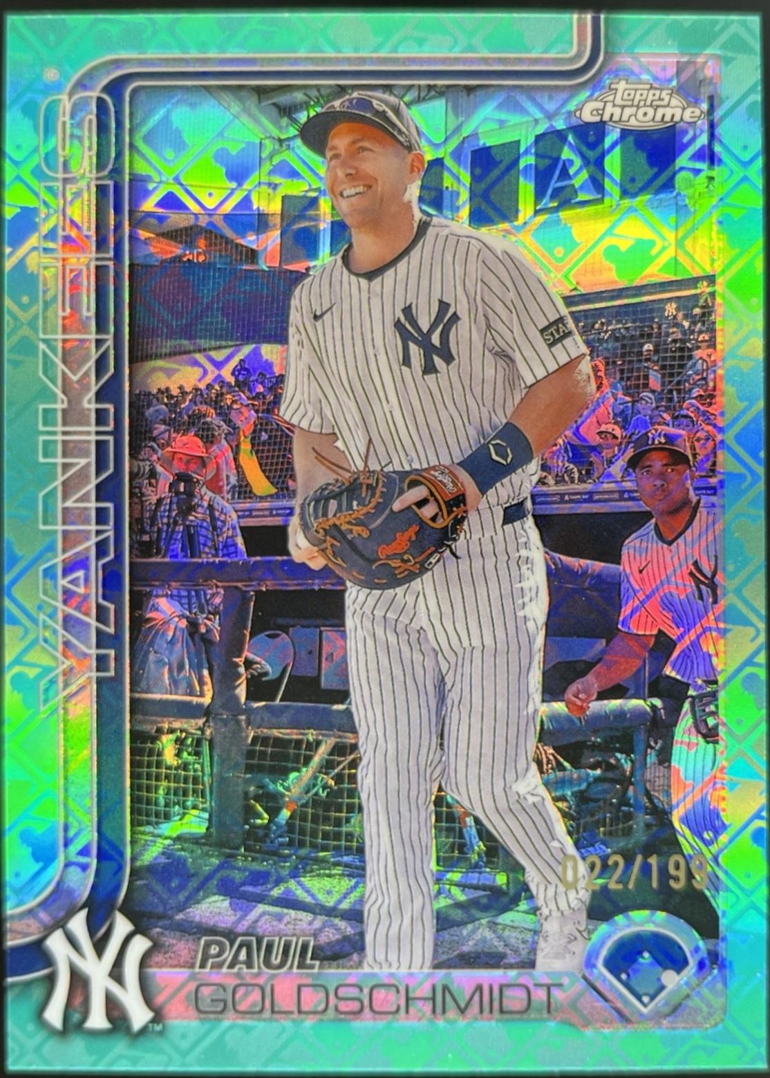 Paul Goldschmidt [Aqua Refractor] #168