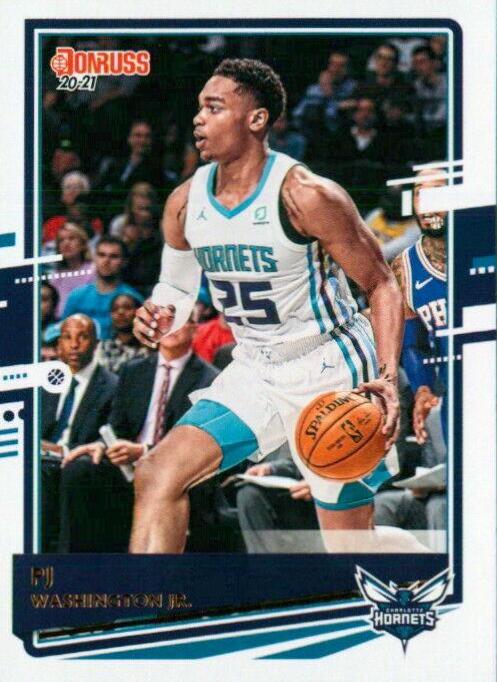 PJ Washington Jr #63 2020-21 Donruss Basketball