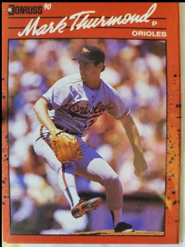 Mark Thurmond #612 Baseball Cards 1990 Donruss