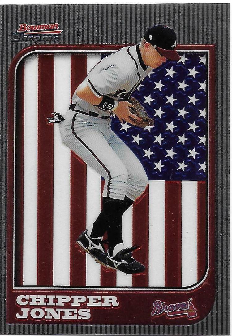 Chipper Jones #2 Baseball Cards 1997 Bowman Chrome International