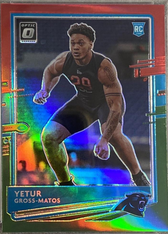 Yetur Gross-Matos #P-263 2020 Donruss Football Optic Preview