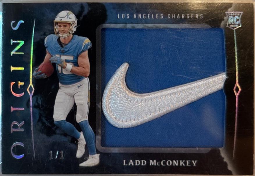 Ladd McConkey [Black Nike Swoosh] #RJJ-LMC