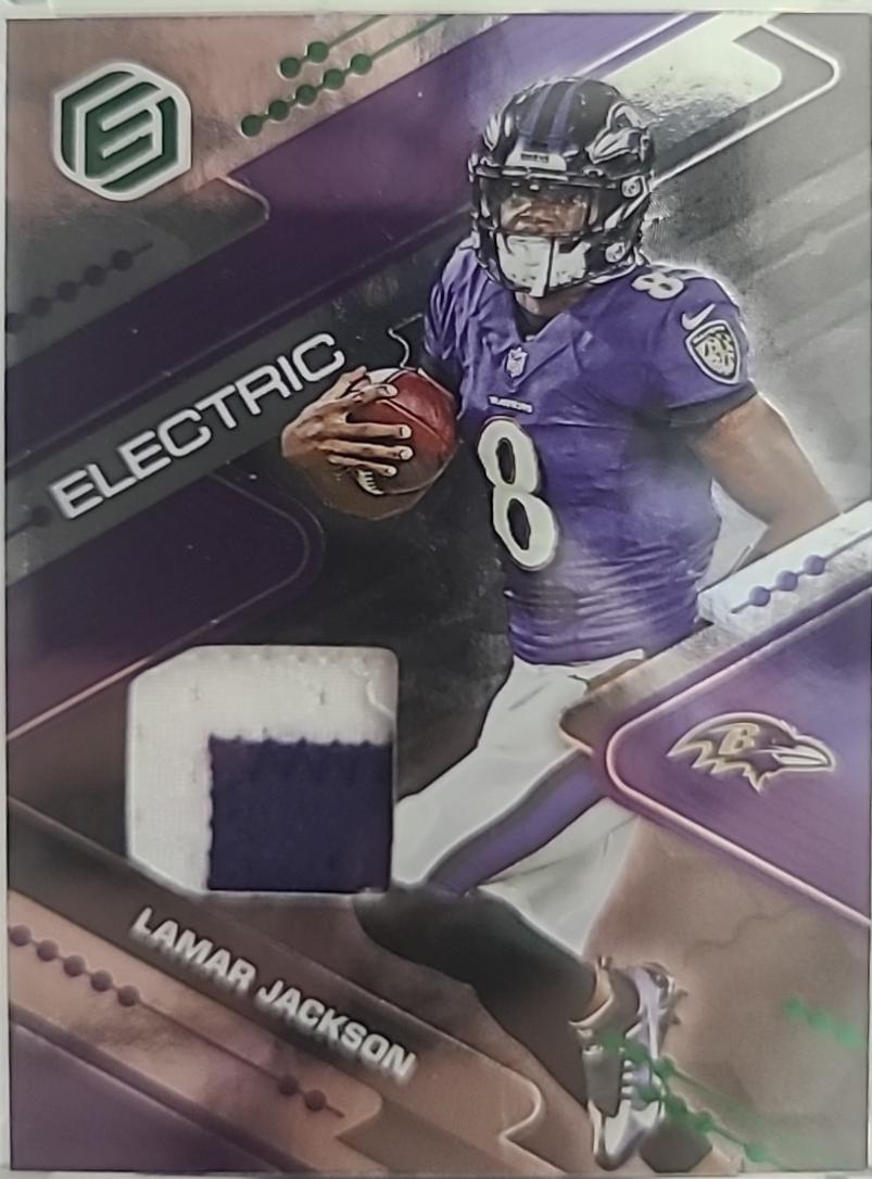 Lamar Jackson [Neon] #ELE-8