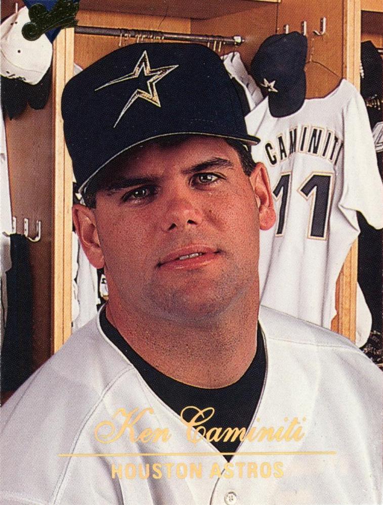 Ken Caminiti #18 Baseball Cards 1994 Studio