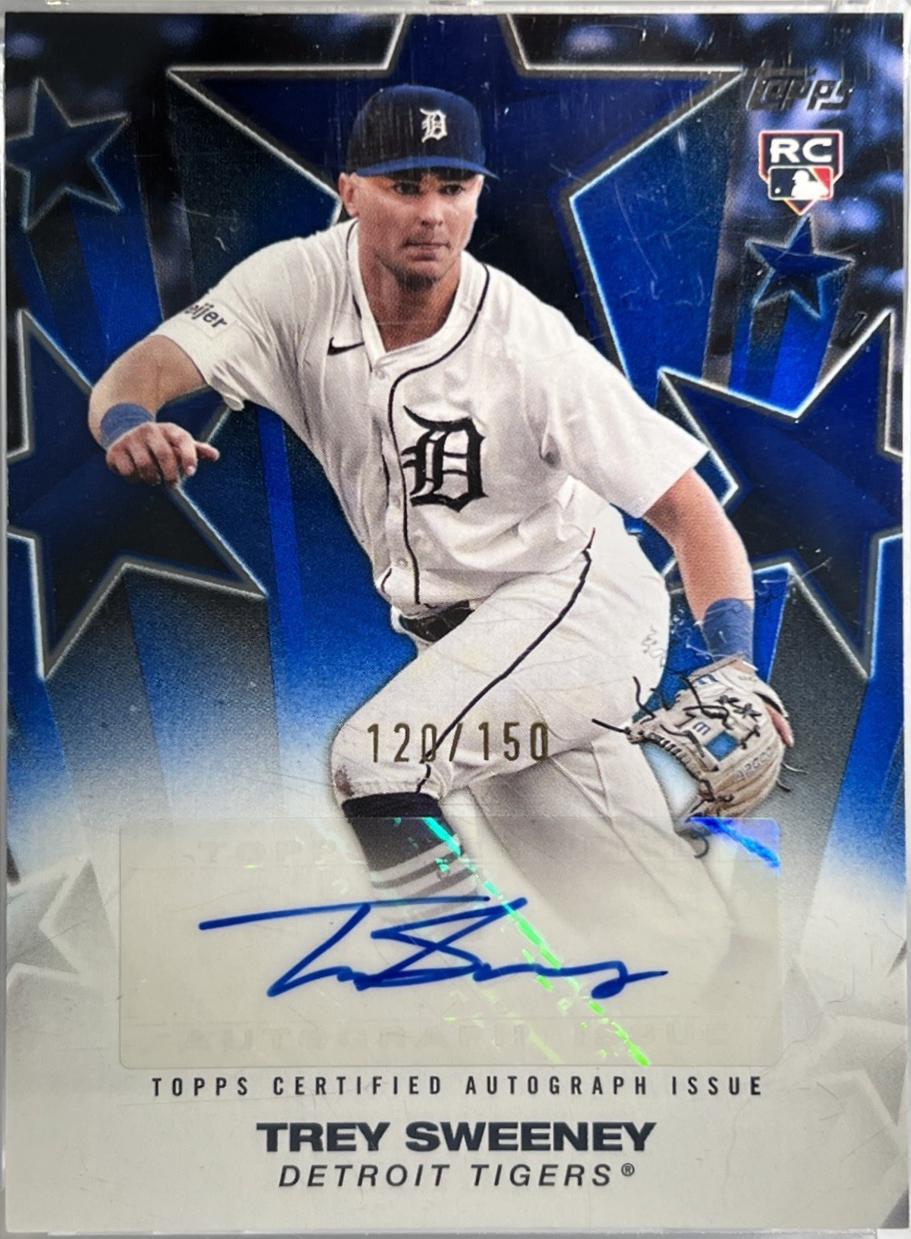 Trey Sweeney [Blue] #BSA2-TSW