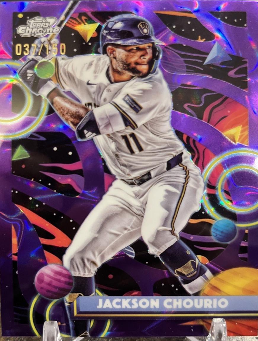 Jackson Chourio [Purple Nebula Refractor] #124